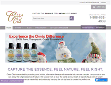 Tablet Screenshot of ovviooils.com